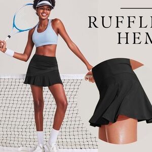 Women’s Black Tennis Skirt